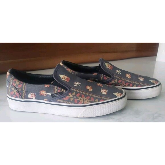 Vans X Nintendo Legend Of Zelda Parisian Classic Slip-On Rare US M 5/W 6… main image 7